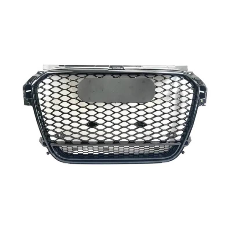 UIBHGVFG Sport Kühlergrill Auto Frontstoßstange Grill Schwarz Grill Für A1 Für Rs1 2010-2014 Auto Frontgrill Mesh Trim Abdeckung Lamellen Kühlergrill von UIBHGVFG