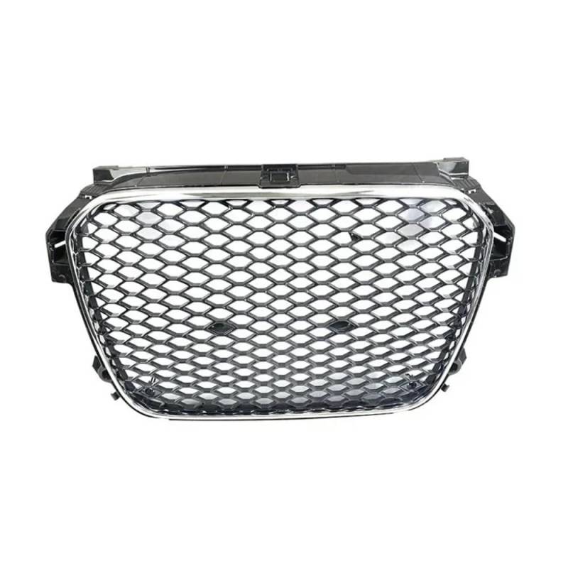 UIBHGVFG Sport Kühlergrill Auto Frontstoßstange Grill Schwarz Grill Für A1 Für Rs1 2010-2014 Auto Frontgrill Mesh Trim Abdeckung Lamellen Kühlergrill von UIBHGVFG