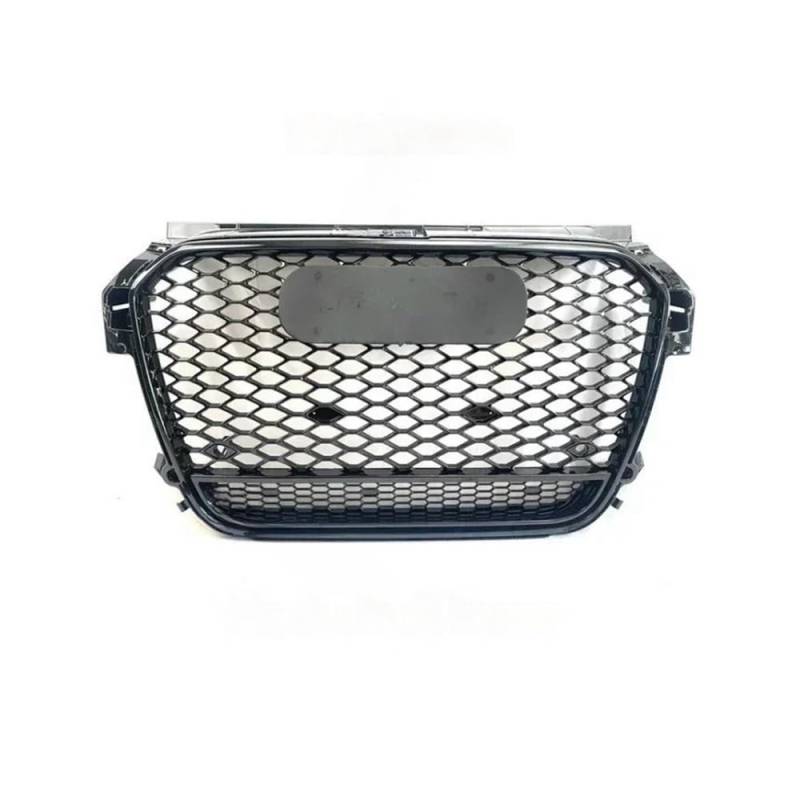 UIBHGVFG Sport Kühlergrill Auto Frontstoßstange Grill Schwarz Grill Für A1 Für Rs1 2010-2014 Auto Frontgrill Mesh Trim Abdeckung Lamellen Kühlergrill von UIBHGVFG