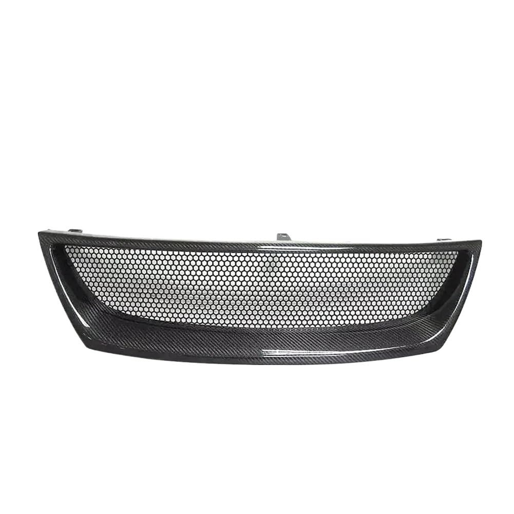 UIBHGVFG Sport Kühlergrill Auto-Frontstoßstangen-Mittelgrill, Für Lexus GS300 GS350 2006–2008, Mattschwarz, Kohlefaser Lamellen Kühlergrill von UIBHGVFG