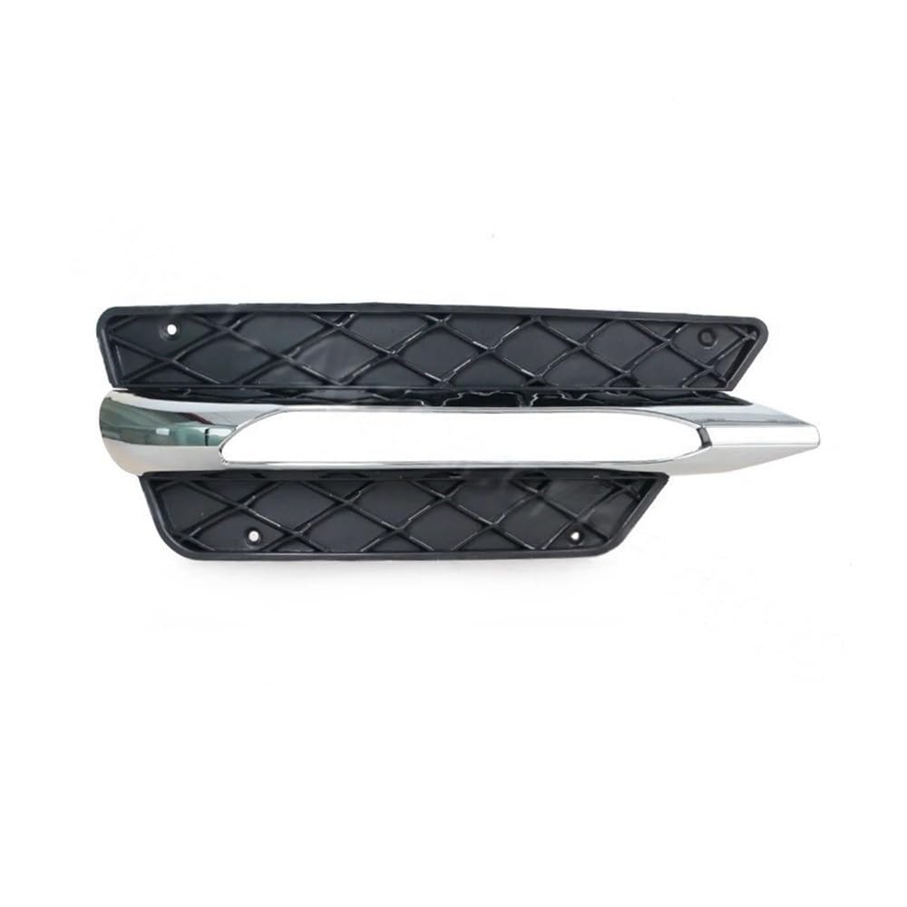 UIBHGVFG Sport Kühlergrill Auto-Frontstoßstangengitter, Schwarze Nebelscheinwerferabdeckung Für Benz W204 C250 C350 C-Klasse 2012–2014, A2048851453 Lamellen Kühlergrill von UIBHGVFG