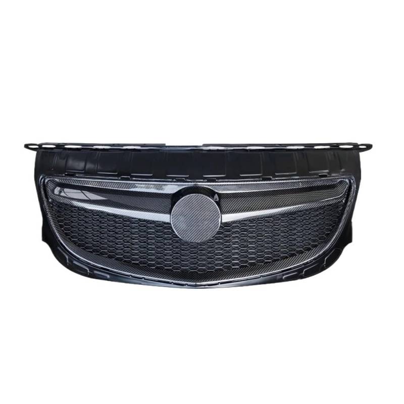 UIBHGVFG Sport Kühlergrill Auto Grill Frontschürze Mesh Für Regal GS 2014-2016 Für Insignia ABS Aluminium Legierung Kühlergrill Carbon Faser Lamellen Kühlergrill von UIBHGVFG