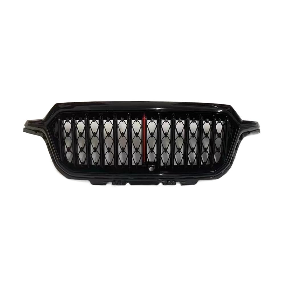 UIBHGVFG Sport Kühlergrill Auto Grill Gitter Kühlergrill Schwarz Front Stoßstange Net Montage Für Hongqi HS5 2019-2022 Geändert Lamellen Kühlergrill von UIBHGVFG