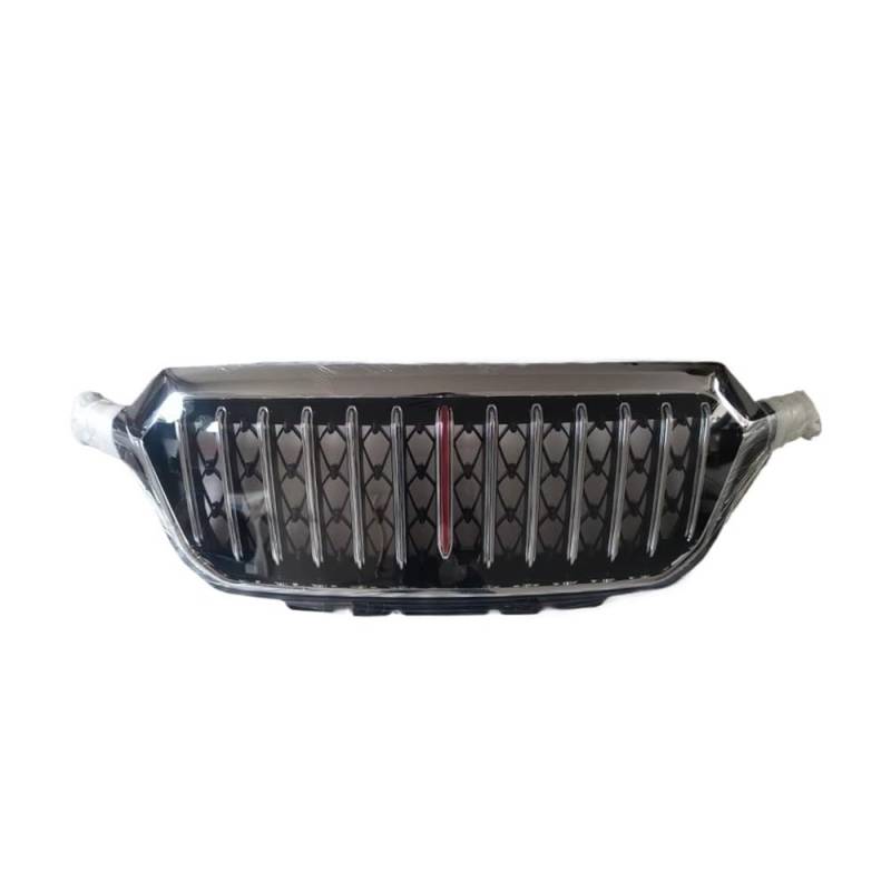 UIBHGVFG Sport Kühlergrill Auto Grill Gitter Kühlergrill Schwarz Front Stoßstange Net Montage Für Hongqi HS5 2019-2022 Geändert Lamellen Kühlergrill von UIBHGVFG