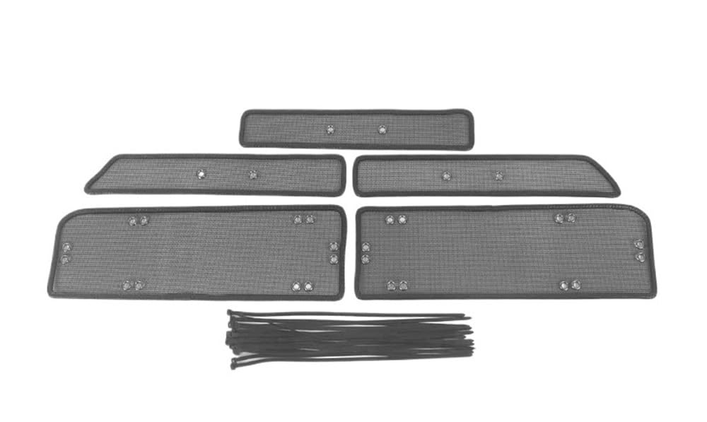 UIBHGVFG Sport Kühlergrill Auto Insekten-Proof Lufteinlass Schützen Abdeckung Auto Airin Einsatz Vent Grill Net Zubehör Auto Front Grill Mesh Grille Lamellen Kühlergrill von UIBHGVFG