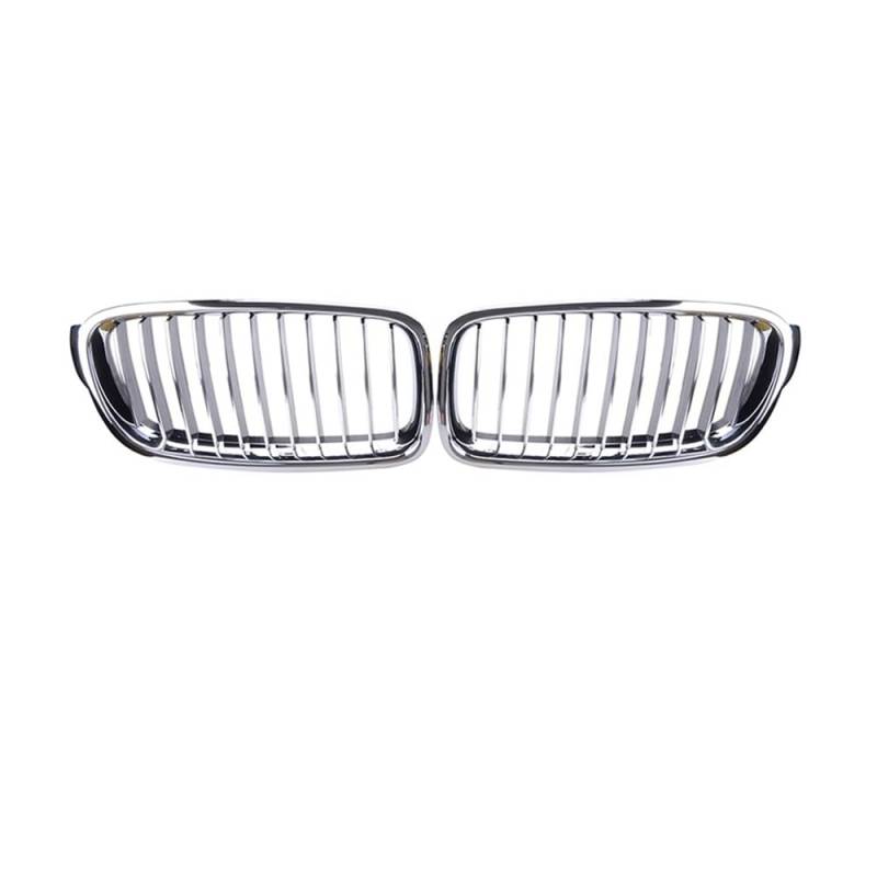 UIBHGVFG Sport Kühlergrill Auto Kühlergrill FÜR 3er F30 F35 2012-2018 Front Stoßstange Sport Grill Dual Lamellen Grills Auto Zubehör Lamellen Kühlergrill von UIBHGVFG