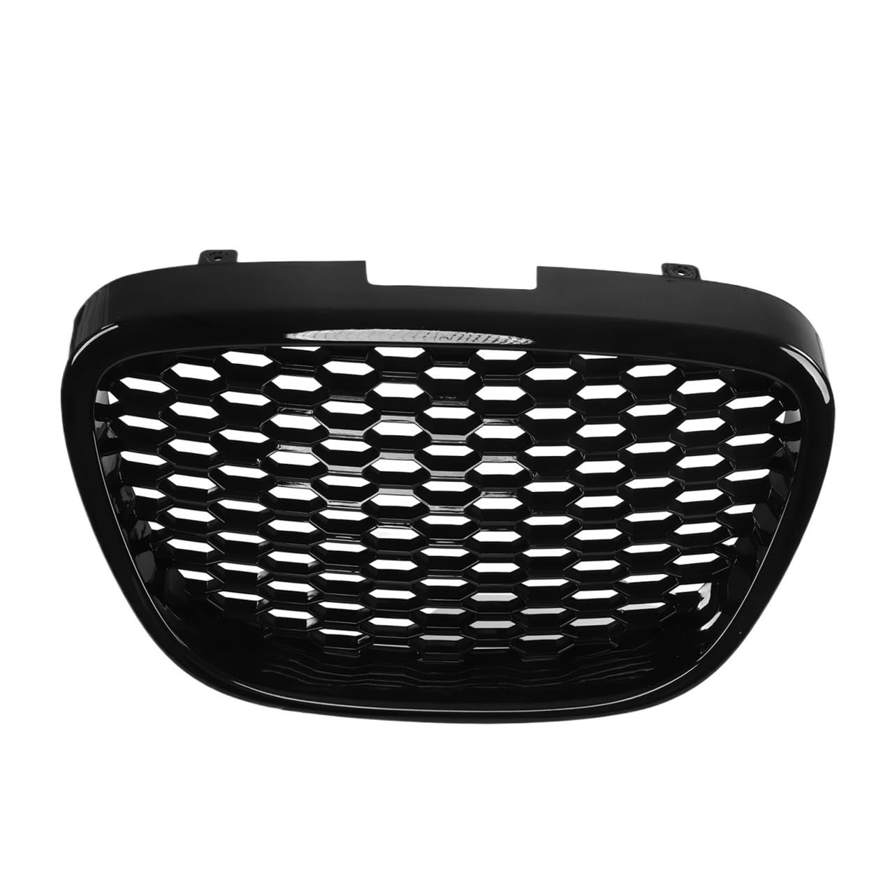 UIBHGVFG Sport Kühlergrill Auto Kühlergrill Trim 1133007 Glänzend Schwarz Grill Ersatz FÜR Seat FÜR Leon MK2 1P 2005-2009 FÜR Altea 5P 2004-2009 FÜR Toledo Lamellen Kühlergrill von UIBHGVFG