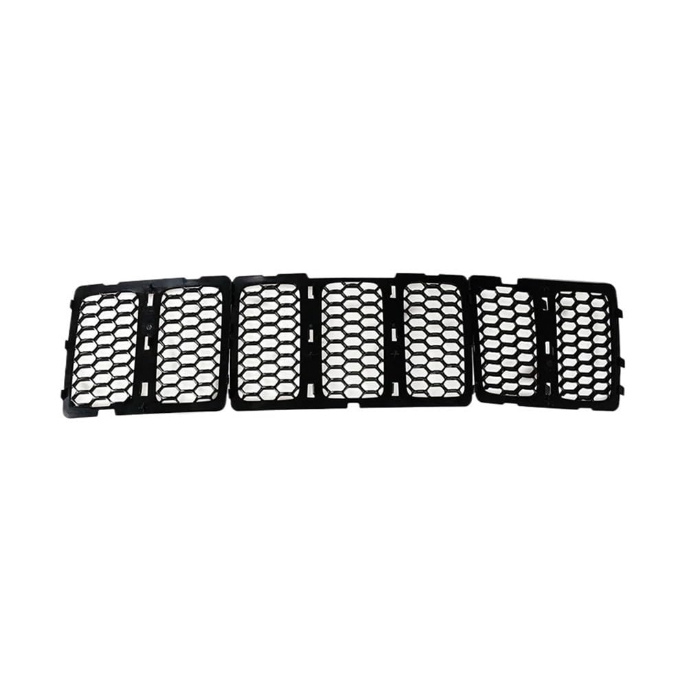 UIBHGVFG Sport Kühlergrill Auto Schwarz Kühlergrill Einsätze Trim Mesh Für Jeep Für Grand Für Cherokee 2014-2016 Auto Front Stoßstange Grille Abdeckungen Lamellen Kühlergrill von UIBHGVFG