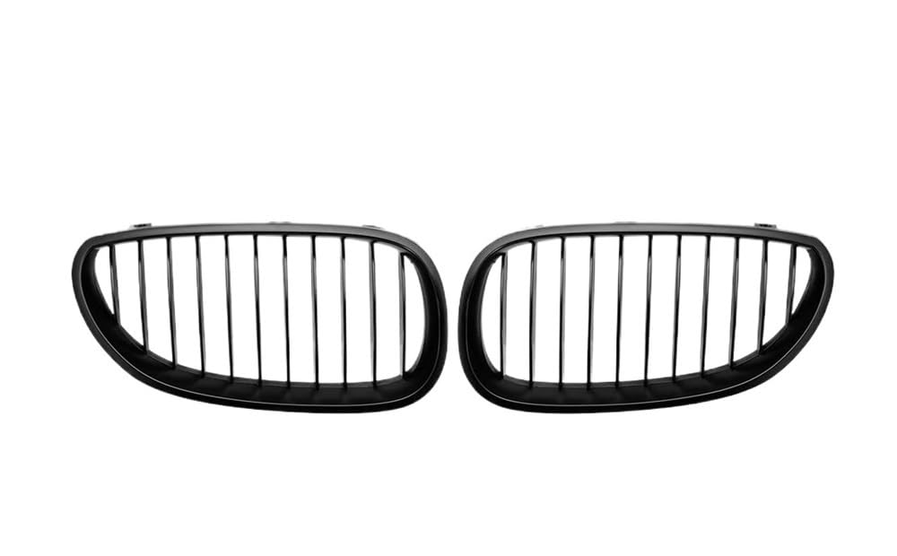 UIBHGVFG Sport Kühlergrill Auto Stying Front Hood Grill Grille Single Line Für 5er Für M5 E60 E61 525i 528i 530i 535i 540i 545i 550i 2004-2009 Lamellen Kühlergrill von UIBHGVFG