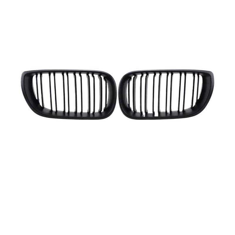 UIBHGVFG Sport Kühlergrill Black Diamonds Style Grilles FÜR 3er E46 4-Türer 2002–2004 Single Line Style Grille Ersatzteil Lamellen Kühlergrill von UIBHGVFG