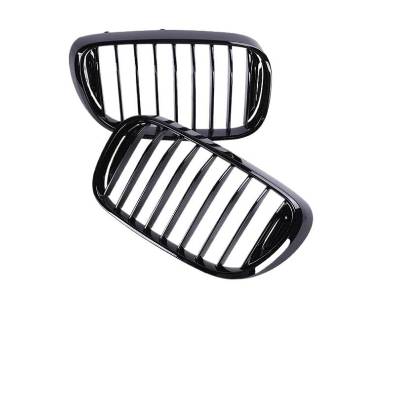 UIBHGVFG Sport Kühlergrill FÜR 7 Serie G11 G12 2015-2019 Frontschürze Carbon N Grill Refting Doppel Lamellen Grills Abdeckung Ersatz Lamellen Kühlergrill von UIBHGVFG