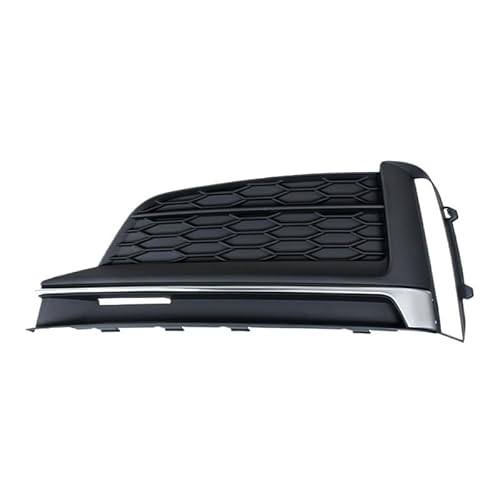 UIBHGVFG Sport Kühlergrill Front Stoßstange Nebel Licht Lampe Kühlergrill Grill Abdeckung Für A5 Sport S5 Sline 2017-2019 8W6807681FRU6 8W6807682FRU6 Auto Teile Lamellen Kühlergrill von UIBHGVFG