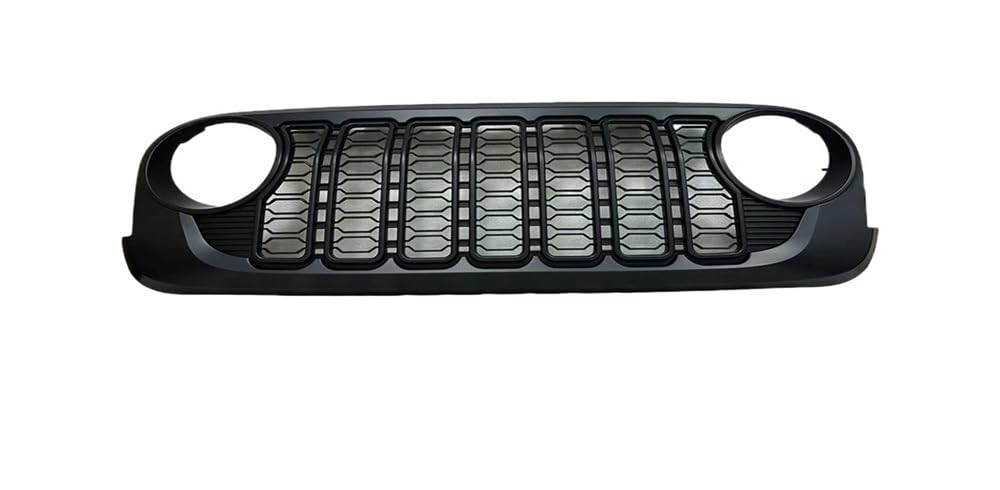 UIBHGVFG Sport Kühlergrill Frontgrill Für Wrangler JK 2007–2017 J400 Automotive Frontstoßstange Lufteinlassgitter Schutzhülle Lamellen Kühlergrill von UIBHGVFG