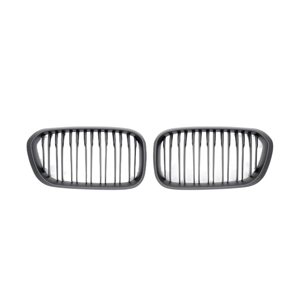 UIBHGVFG Sport Kühlergrill Frontgrill Glänzend Schwarz LCI Für 1er F20 F21 116i 118i 120i 125i M140i 116d 118d 120d 125d 2015–2019 Lamellen Kühlergrill von UIBHGVFG