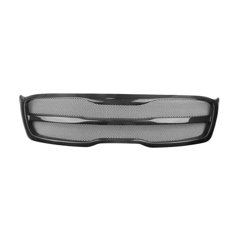 UIBHGVFG Sport Kühlergrill Frontgrill Grill Für Sorento 2018–2020, Kohlefaser/Fiberglas, Auto-Oberstoßstangen-Haube, Mesh-Gitter-Body-Kit Lamellen Kühlergrill von UIBHGVFG