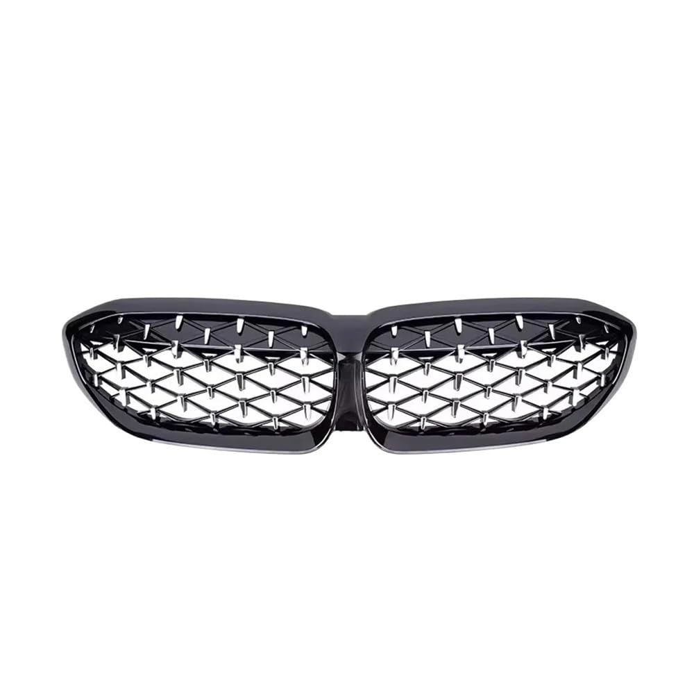 UIBHGVFG Sport Kühlergrill Frontgrill Sportgrill Für 3er G20/G21 318i 320i M340i M3 2019–2023 Stil Stoßstangengrill Lamellen Kühlergrill von UIBHGVFG