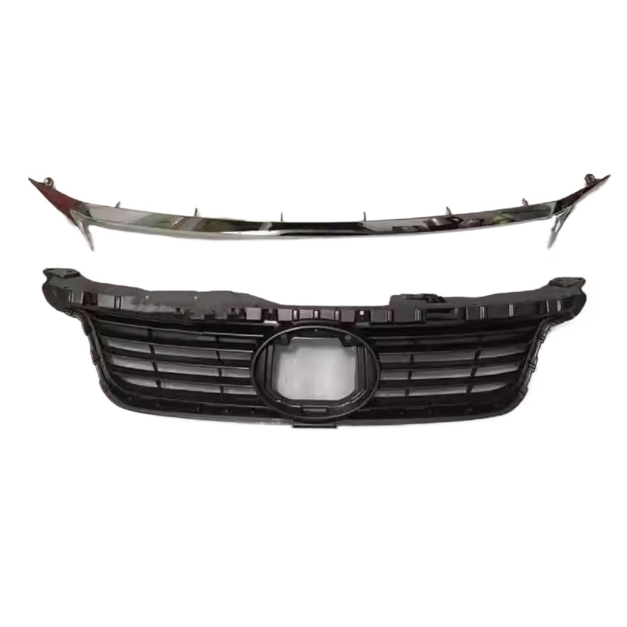 UIBHGVFG Sport Kühlergrill Frontgrill Trim Kühlergrill Für Lexus CT200 2011-2013 Stoßstange Net Streifen Body Kit Auto Zubehör Lamellen Kühlergrill von UIBHGVFG