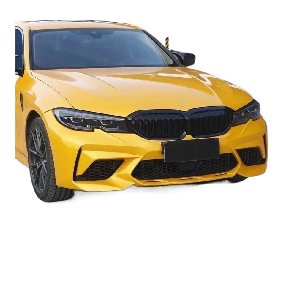 UIBHGVFG Sport Kühlergrill Frontkühlergitter Grill Tuning Mesh Für 3er G20 G21 318i 320i 320d 330i 340i 340d 2019-2022 Lamellen Kühlergrill von UIBHGVFG