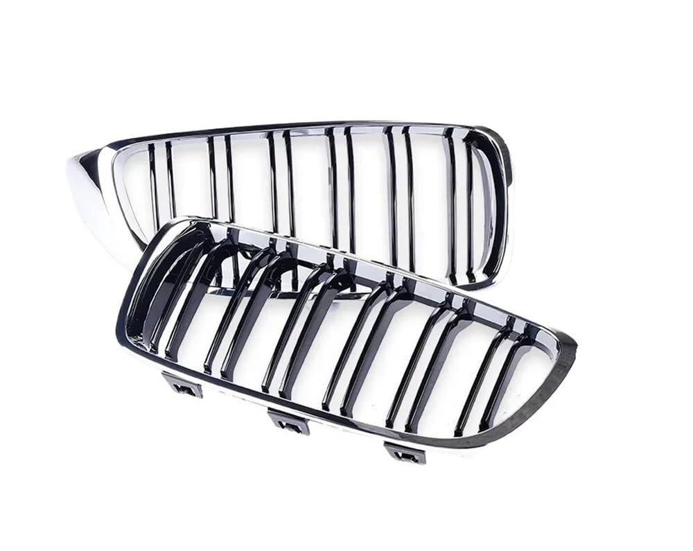 UIBHGVFG Sport Kühlergrill Frontschürze Glanz Schwarz Carbon Grill Für 4 Serie Für F32 Für F33 Für F36 Für F80 Für F82 2013-2020 Refiting Grille Zubehör Lamellen Kühlergrill von UIBHGVFG