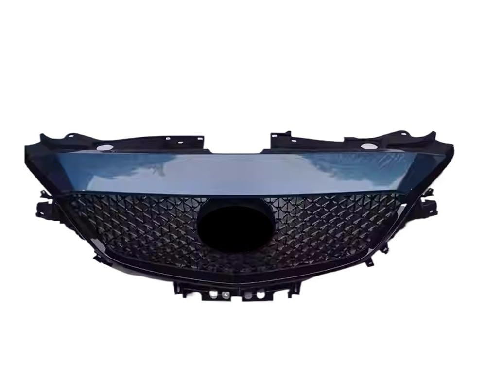 UIBHGVFG Sport Kühlergrill Frontstoßstange Grill Kühlergrill Für Mazda Für Atenza 2017-2018 Auto Frontgrill Mesh Trim Abdeckung Lamellen Kühlergrill von UIBHGVFG