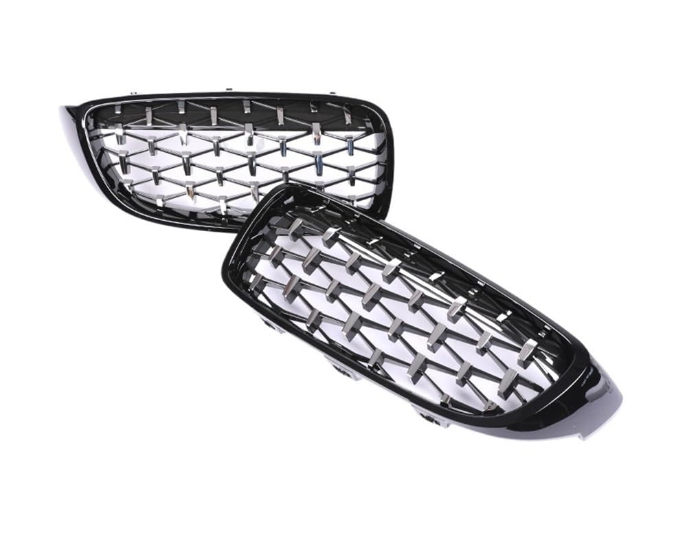 UIBHGVFG Sport Kühlergrill Frontstoßstangen-Carbongrill Für 4er Für F32 Für F33 Für F36 Für F80 Für F82 Für F83 Für M4 2013–2020 Glänzend Schwarz Schwarzer Facelift-Grill Lamellen Kühlergrill von UIBHGVFG