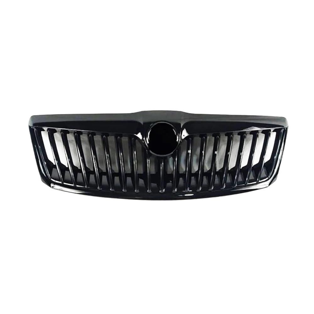 UIBHGVFG Sport Kühlergrill Frontstoßstangengrill, Frontstoßstange Für Skoda Für Octavia 2010–2013, Grillkörper-Set, Zubehör, Autoteile, Lufteinlassgitter Lamellen Kühlergrill von UIBHGVFG