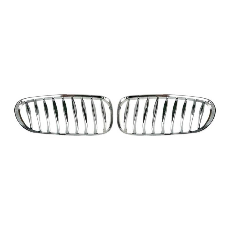 UIBHGVFG Sport Kühlergrill Frontzaun Grill Gitter ABS Für Z4 E85 E86 2003-2009 51117117757 51117117758 Auto-Entlüftungskühler-Abdeckgitter Lamellen Kühlergrill von UIBHGVFG