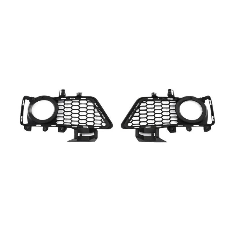 UIBHGVFG Sport Kühlergrill Für 320i 328i 328d 328dx 330i 330e 340i F30 F31 2016-2019 Front Stoßstange Nebel Licht Grill Gitter 51118062631 51118062632 Lamellen Kühlergrill von UIBHGVFG