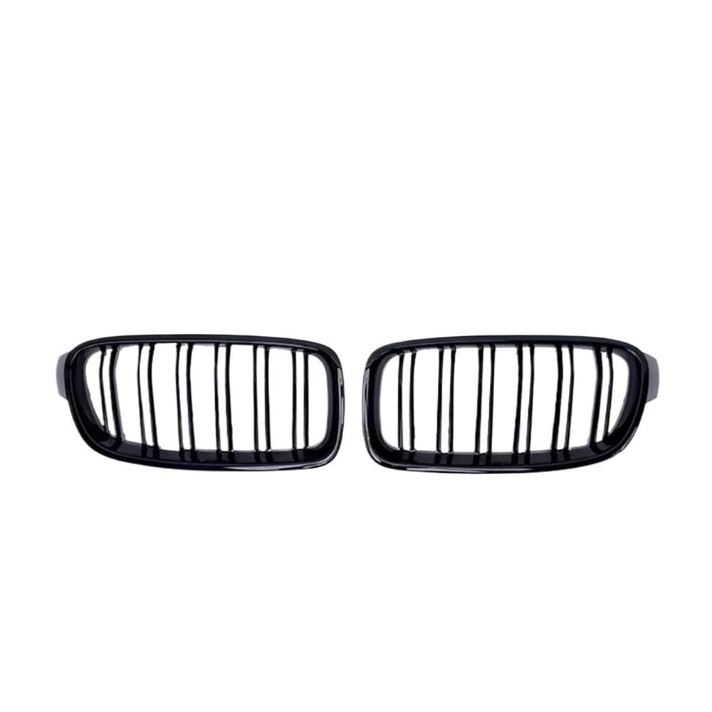 UIBHGVFG Sport Kühlergrill Für 3er 320i 325i 328 F30 Grill 2012–2019 Zubehör F31 Front Grillz Schwarzer Kohlefasergrill Lamellen Kühlergrill von UIBHGVFG