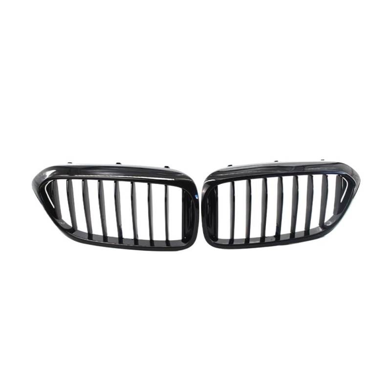 UIBHGVFG Sport Kühlergrill Für 5X G30 2017-2020 Auto Glänzend Schwarz Ngrill Dual-Lamellen-Grill Auto-Frontlufteinlass-Entlüftungsgitterabdeckung Lamellen Kühlergrill von UIBHGVFG