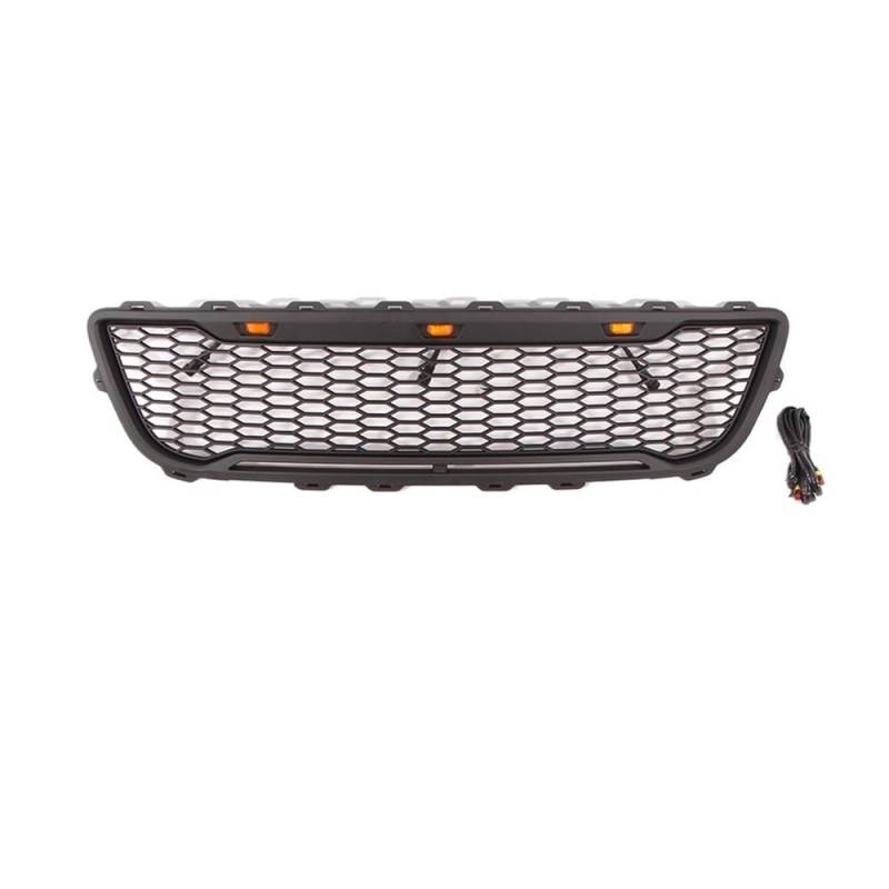 UIBHGVFG Sport Kühlergrill Für Ford F150 1999–2003 Grill mit Lichtern, Modifikation, Upgrade der Frontstoßstange, Grill, Auto-Stoßstangenhaube, Netzabdeckung Lamellen Kühlergrill von UIBHGVFG