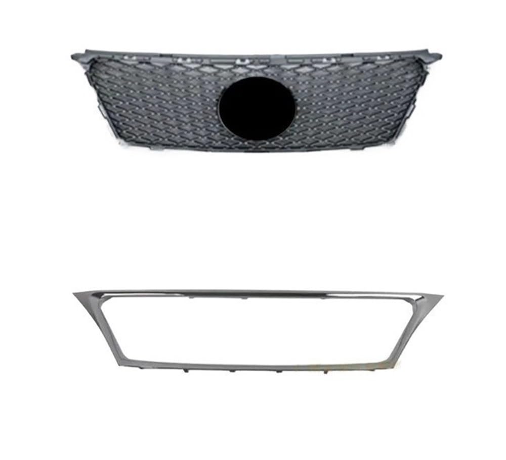 UIBHGVFG Sport Kühlergrill Für Lexus Für Is300 Für Is250 2006-2012 Körper Kit Front Stoßstange Abdeckung Umrüstung Grill Kunststoff Grille Lamellen Kühlergrill von UIBHGVFG