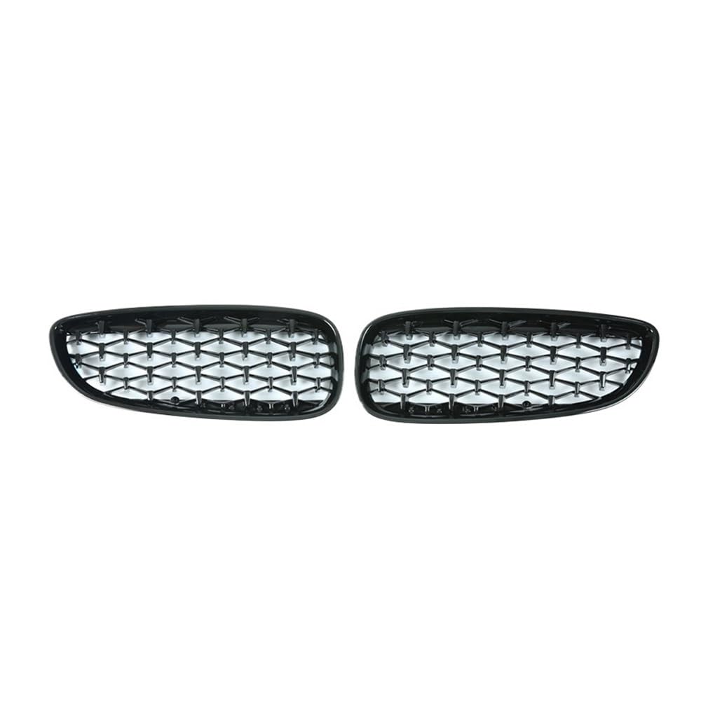 UIBHGVFG Sport Kühlergrill Für Z4 Für E89 2009-2016 Grill Auto Vorderen Stoßfänger Grille Grills ABS Grille Auto Zubehör Glänzend Lamellen Kühlergrill von UIBHGVFG