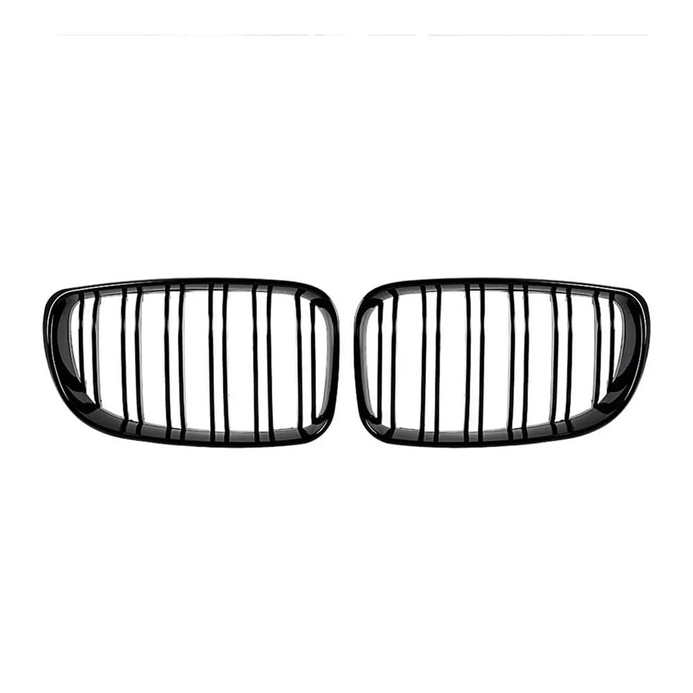 UIBHGVFG Sport Kühlergrill Grill Auto Frontgitter Stoßstange Haubengitter ABS FÜR 1er E81 E87 E82 E88 128I 130I 135I 2007-2011 Lamellen Kühlergrill von UIBHGVFG