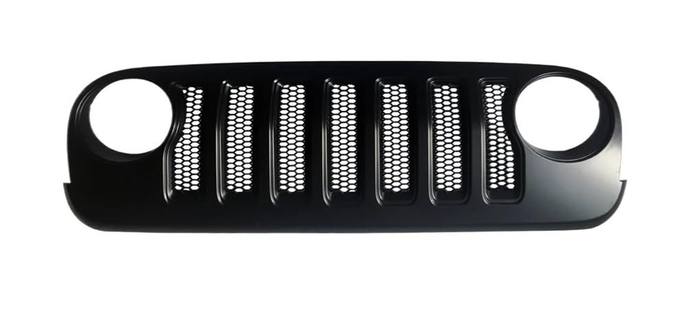 UIBHGVFG Sport Kühlergrill J373 Frontgrill Für Wrangler JK 2007–2017, Fahrzeug-Lufteinlass-Gitterabdeckung, Frontgrill Lamellen Kühlergrill von UIBHGVFG