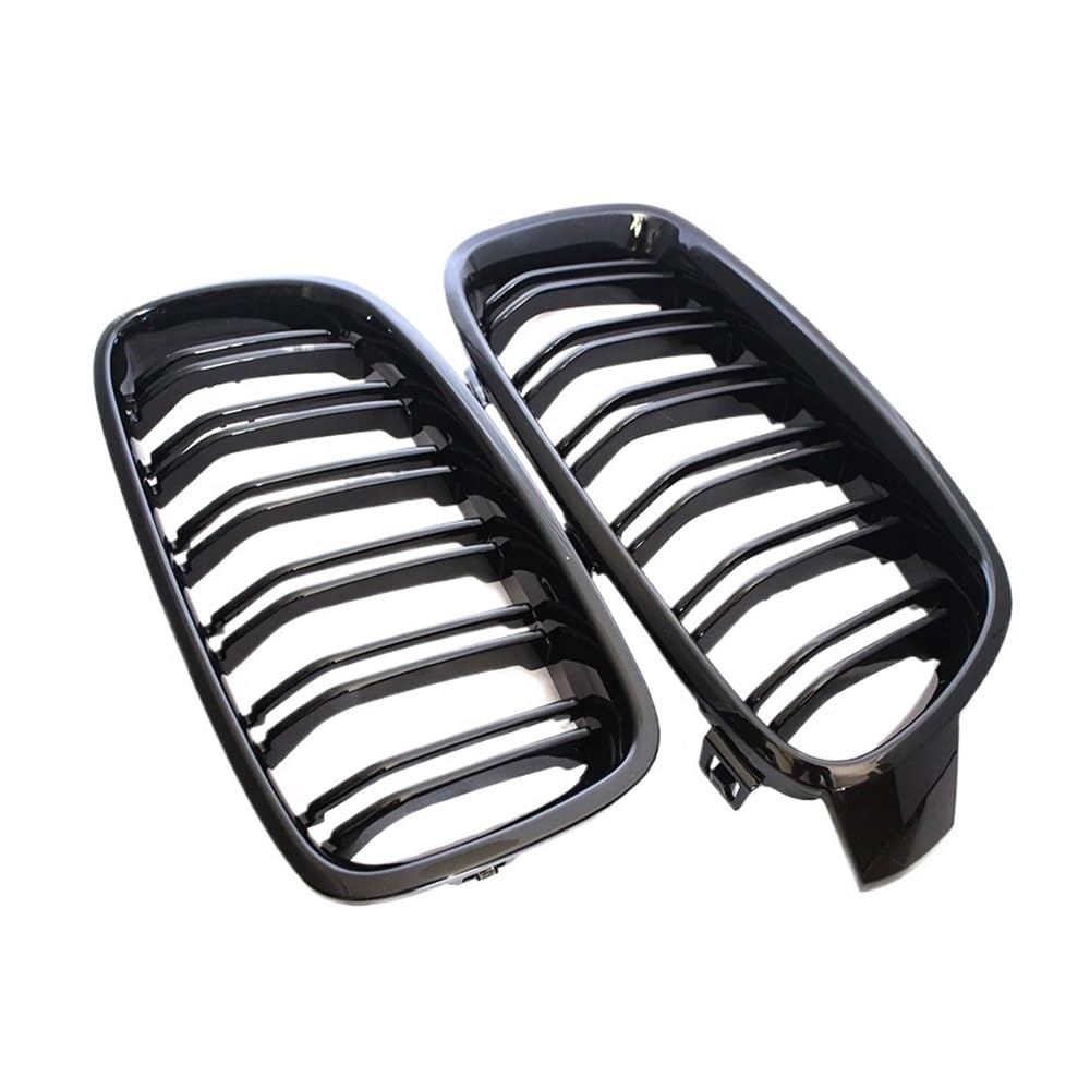 UIBHGVFG Sport Kühlergrill Kohlefaser-Frontstoßstangengitter Für 3er-Serie F30 F31 316i 318i 320i 328i 330i 335i 340i 2012–2018 Lamellen Kühlergrill von UIBHGVFG