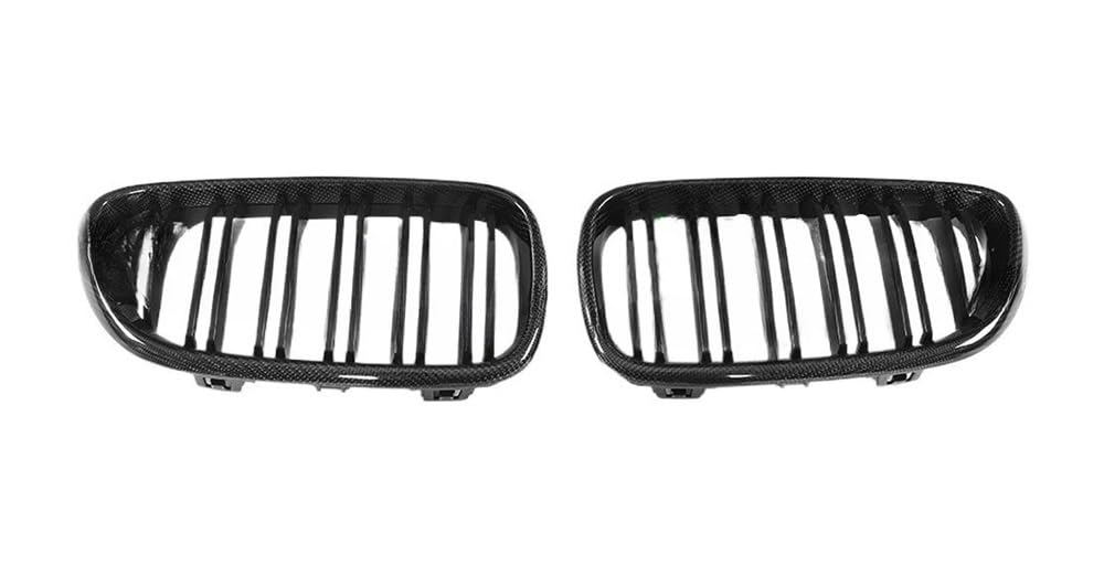 UIBHGVFG Sport Kühlergrill Kohlefaser-Frontstoßstangengrill Ersatz Für 2er F22 F23 F87 Für M2 220i 228i M235i M240i 2014–2019 Lamellen Kühlergrill von UIBHGVFG