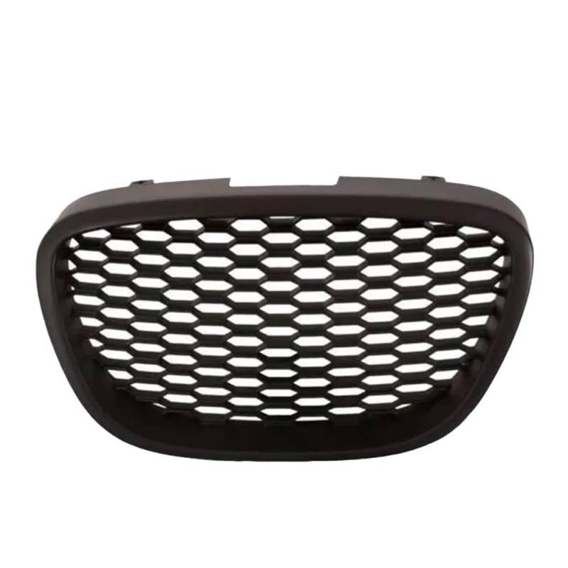 UIBHGVFG Sport Kühlergrill Mesh Badgeless Sport Grill Waben Auto Front Stoßstange Grille FÜR Seat FÜR Leon MK2 1P 2006-2009 Lamellen Kühlergrill von UIBHGVFG