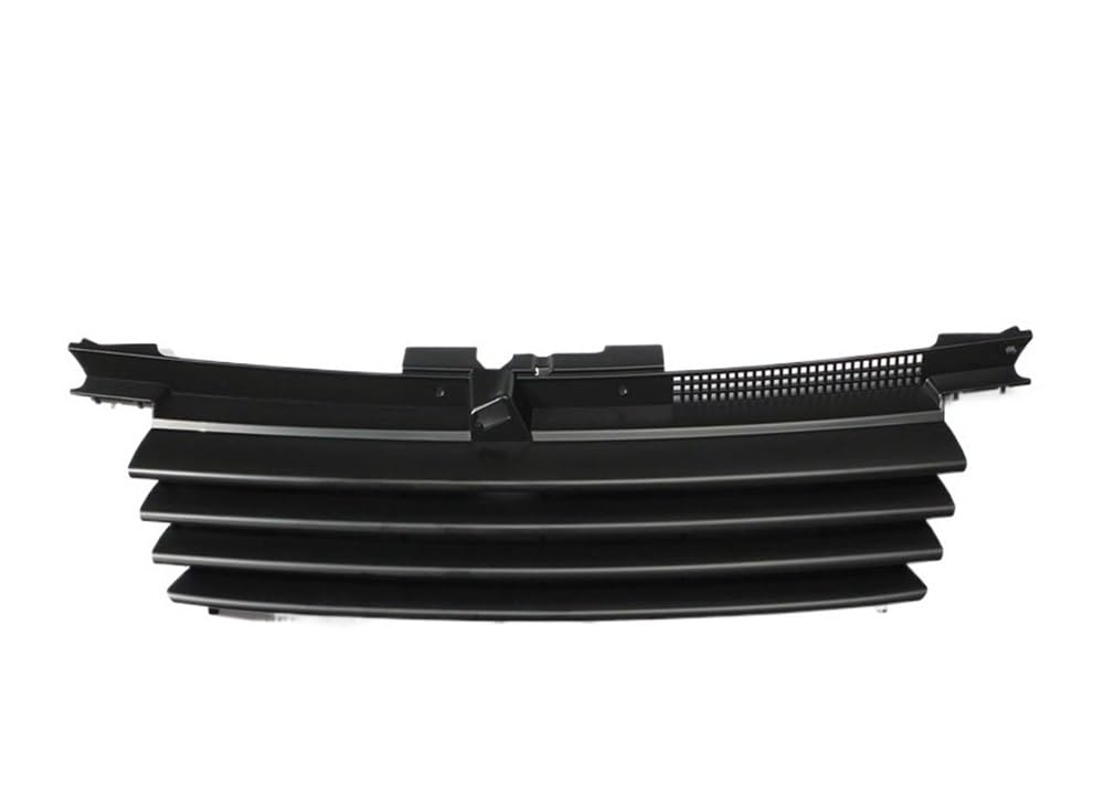 UIBHGVFG Sport Kühlergrill Schwarzer Autogrill – Mattschwarzer Auto-Fronthaubengrill Für Bora MK4 1999–2004 1J5853655C Lamellen Kühlergrill von UIBHGVFG