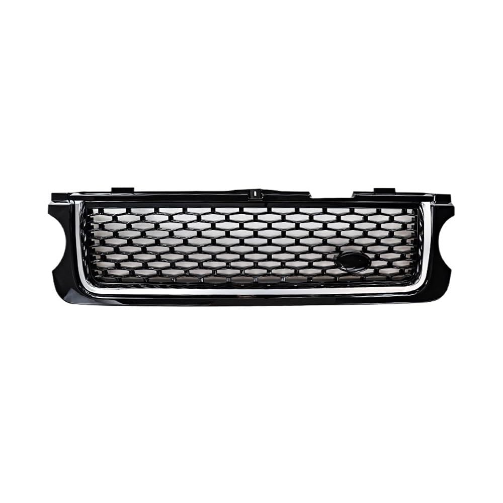 UIBHGVFG Sport Kühlergrill Seite Vent Grille Dekoration Grill Front Stoßstange Grille Mittel Panel Für Range Für Rover Für Vogue L322 2010-2012 Lamellen Kühlergrill von UIBHGVFG