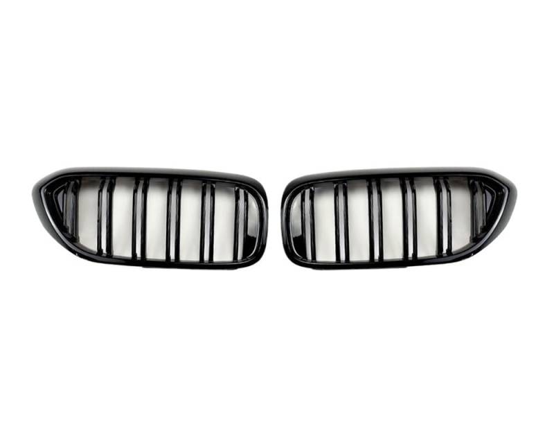 UIBHGVFG Sport Kühlergrill Sport Frontstoßstangengrill Grillhaube Einlassgitter Mesh Obermaterial Für 5er G30 G31 2017–2020 Tuning-Zubehör Lamellen Kühlergrill von UIBHGVFG