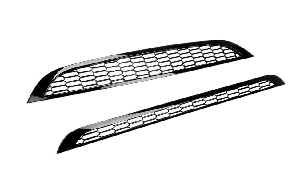 UIBHGVFG Sport Kühlergrill Vordere Obere Und Untere Grills Frontstoßstangenhaube Honeycomb Mesh Grille Guard Trim Cover Für Cooper Für R50 Für R52 Für R53 2002–2006 Lamellen Kühlergrill von UIBHGVFG