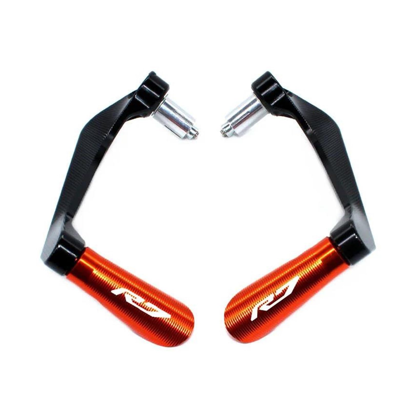 UIFCOG Hebel Handschutz Handschützer Für YZFR7 2022-2024 Motorrad-Lenkergriffschutz Bremskupplungshebelschutz(Orange) von UIFCOG