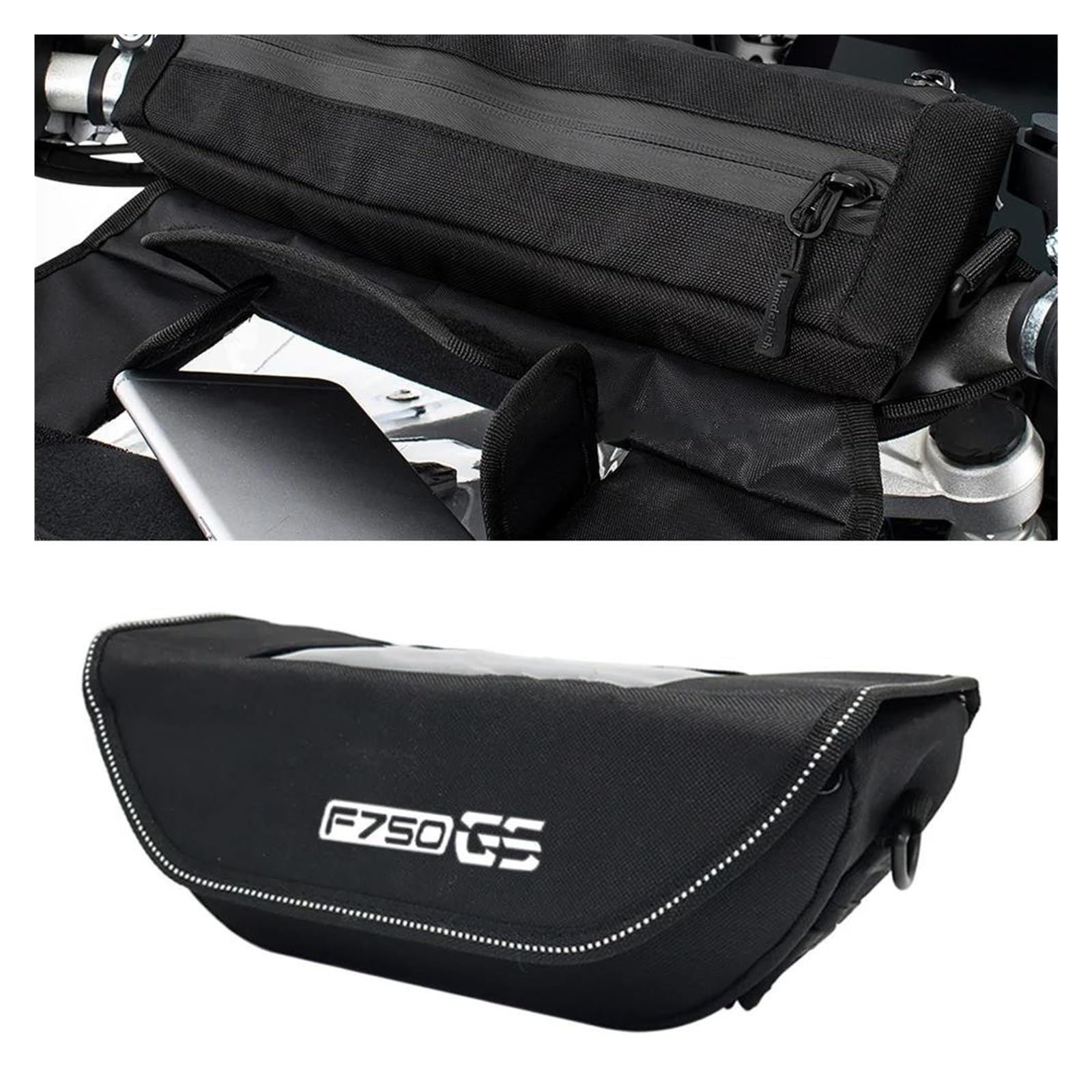 UIFCOG Motorrad Taschen Für F750GS Motorrad Lenker Lagerung Tasche Lenker Tasche von UIFCOG