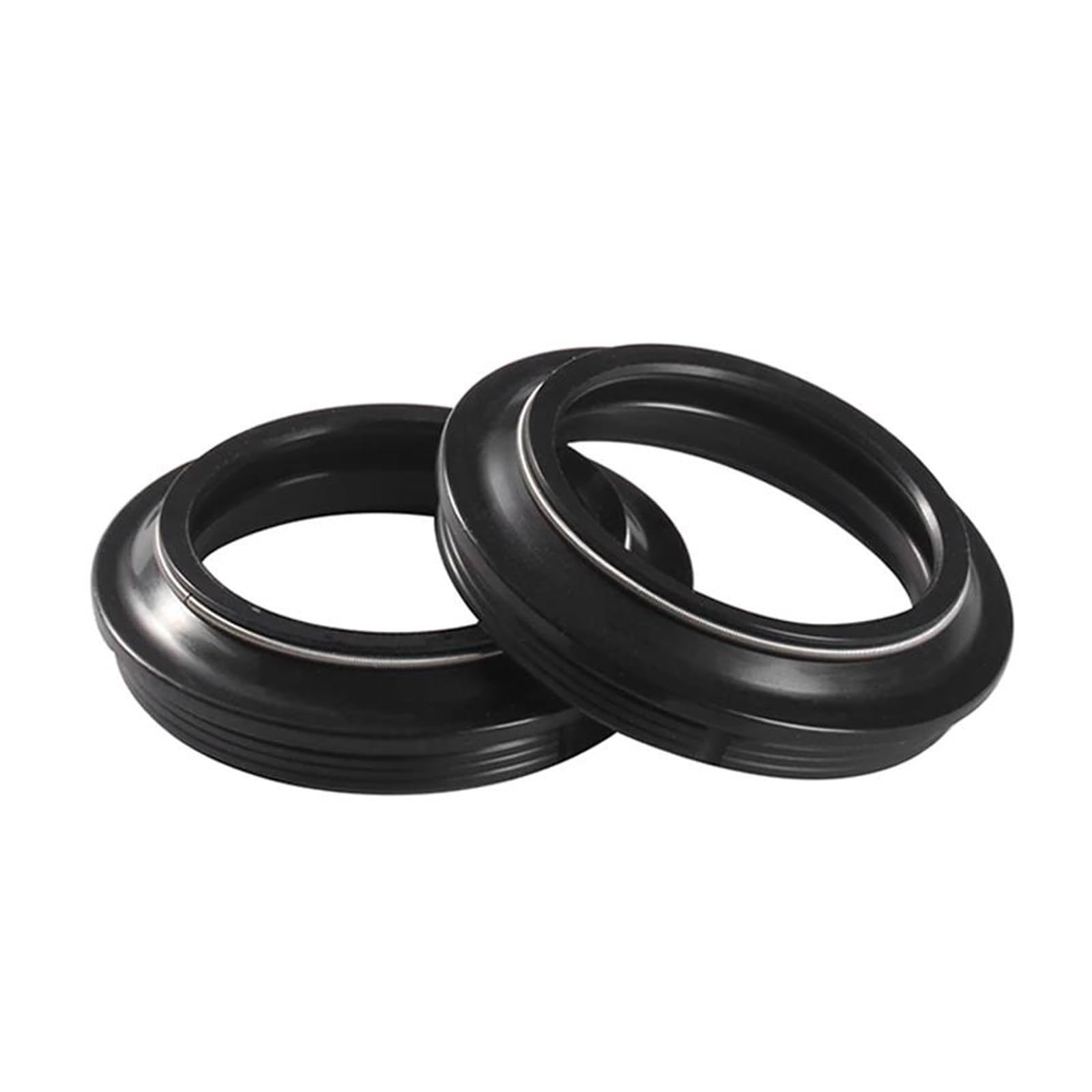 UIFCOG Öldichtung Für Suzuki GS750L 1979 GS750E 1983 Öldichtung Und Staubdichtung Für Motorrad-Vorderradgabeldämpfer Staubdichtung Zubehör(Dust Seal) von UIFCOG