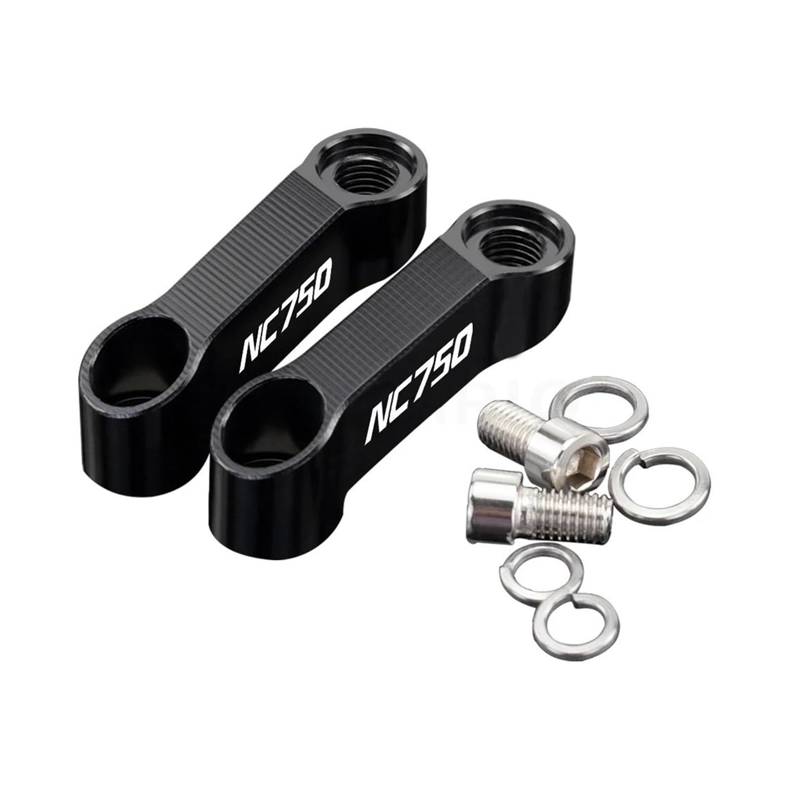 UIFCOG Spiegelhalterung Verlängerung Für HON&DA NC750 NC 750 Motorrad-Rückspiegelverlängerung Riser Extend Adapter von UIFCOG