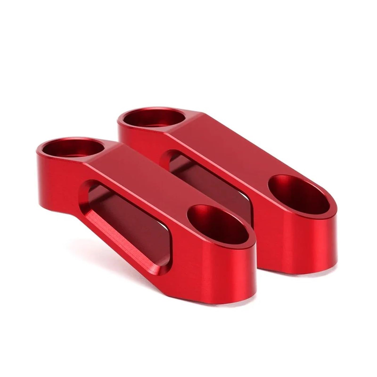 UIFCOG Spiegelhalterung Verlängerung Für Suzuki Für Bandit 400 600 650 1200 1250 1250S Motorrad-Rückspiegelhalterung Riser Extender Adapter(rot,No Logo) von UIFCOG