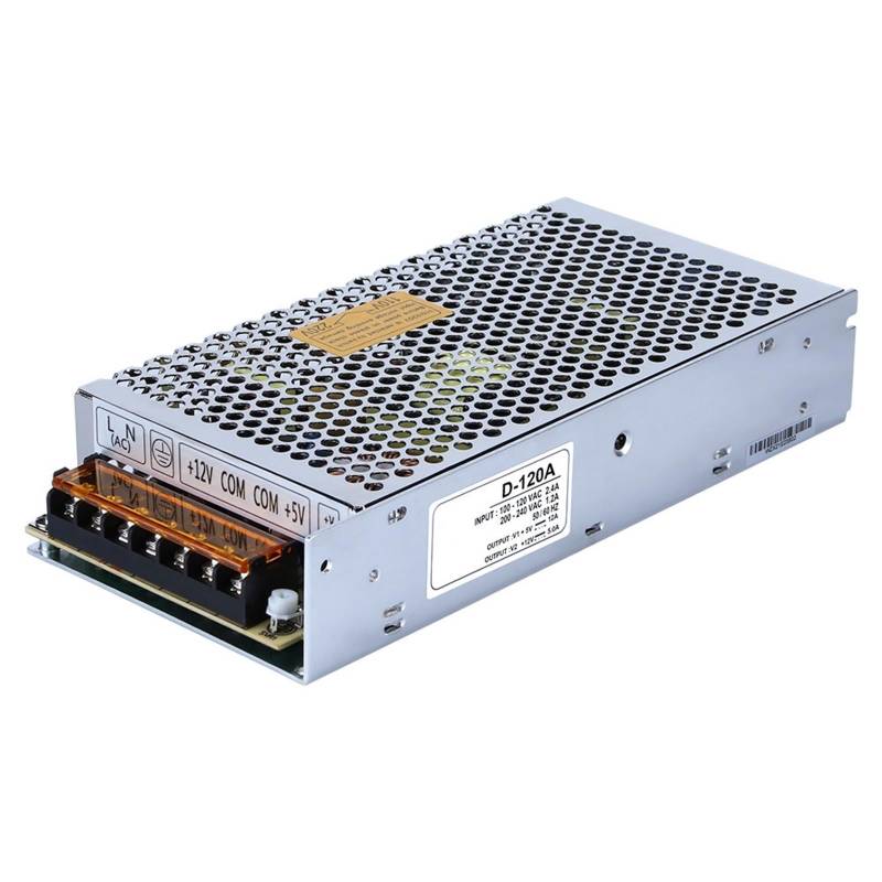 D-120A 120W 5V12A 12V5A Power D Doppelausgang Schaltnetzteil 1Stk von UJHANXAT