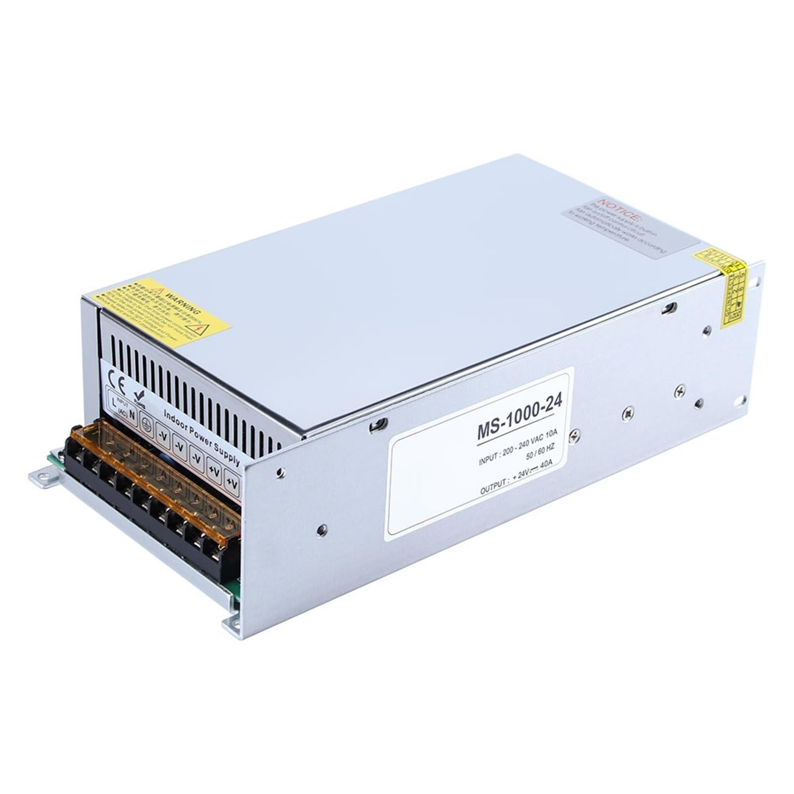 Ms-1000-24 1000 W 24 V 41,7 A Industriebatterie Energiespeicher Schaltnetzteil 1 Stück von UJHANXAT