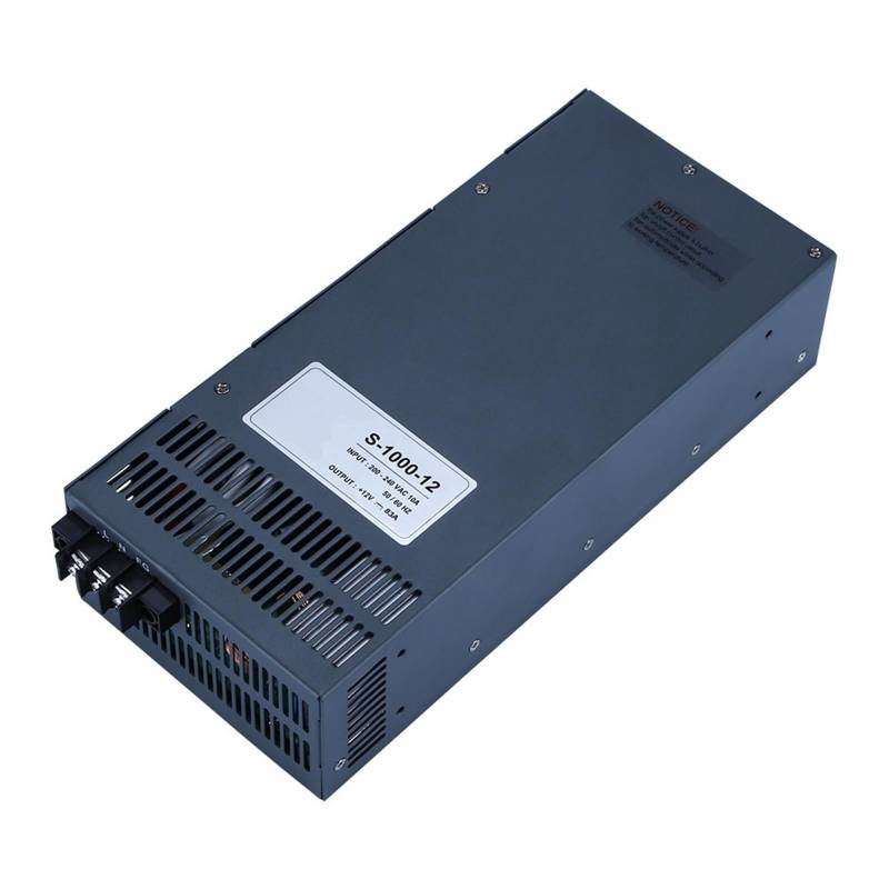 S-1000-12 1000 W 12 V 83,3 A Streaming-Gerät Strom Schaltnetzteil DC 1 Stück von UJHANXAT